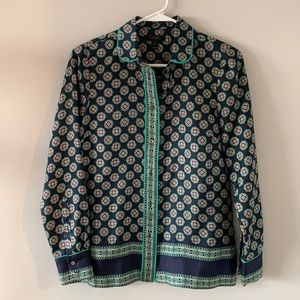 J.Crew 100% Silk Shirt
